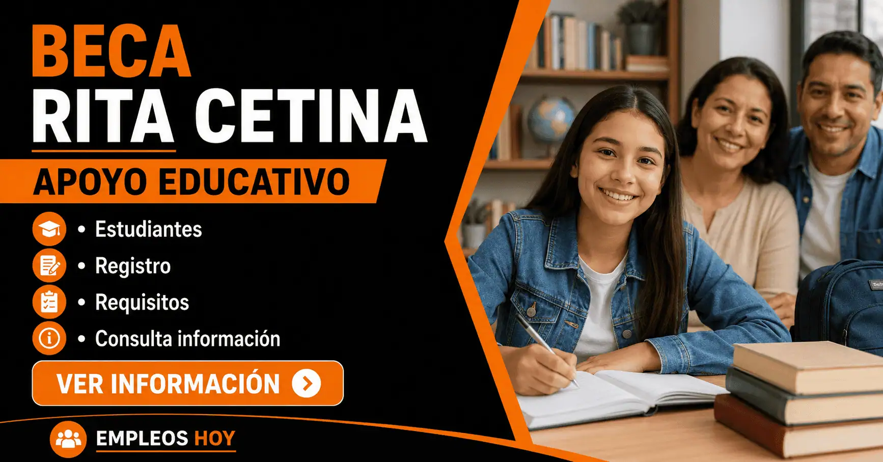 Beca Rita Cetina: apoyo educativo para estudiantes en México