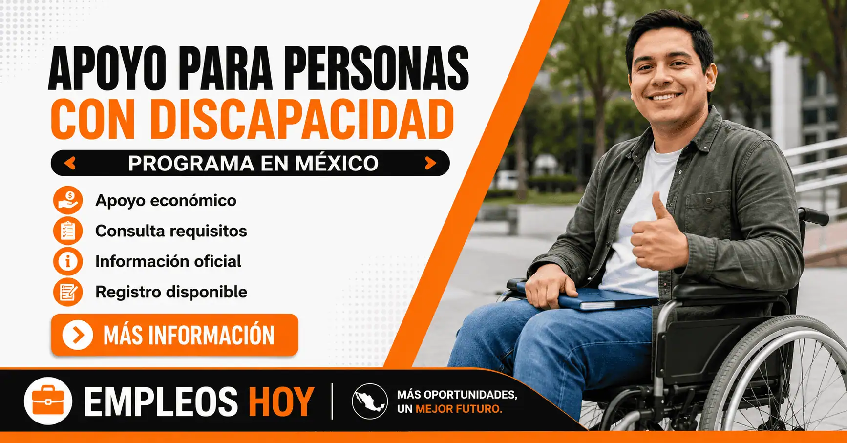 Apoyo para personas con discapacidad en México